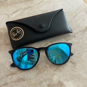 ray bans with case